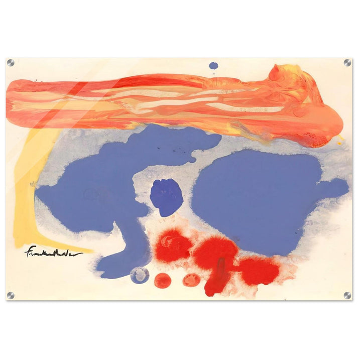 Summerscene, Provincetown - 1961 - Helen Frankenthaler Acrylic Print - 70x100 cm / 28x40″ inches