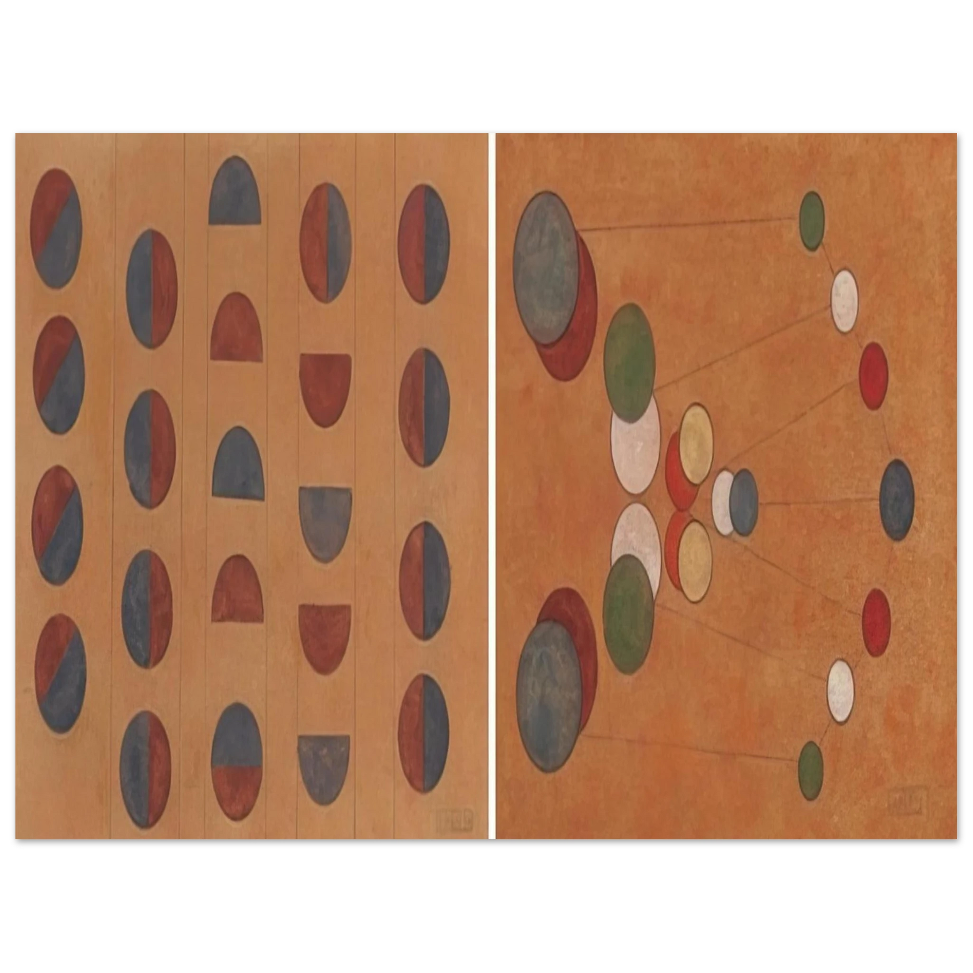 Lolo Soldevilla - Diptych - 1956 1 Fine Art Poster - Default Title