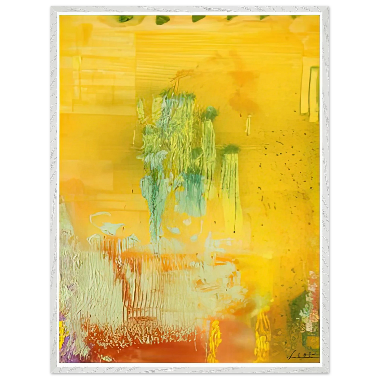 Helen Frankenthaler - Aspens, 1991- Wall Art - 30x40 cm / 12x16 inches - Fine Art Poster - -