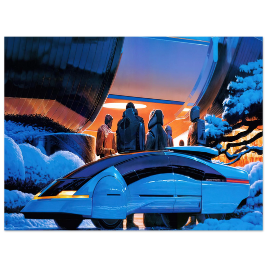 Syd Mead - Syd Mead Fine Art Poster - Default Title
