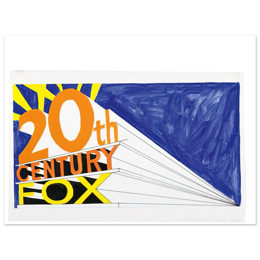 Edward Ruscha - TRADEMARK 5 1962 Fine Art Poster - Default Title
