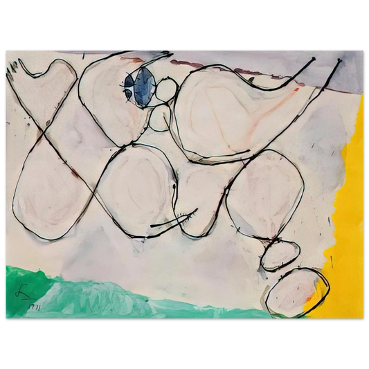 Frank Lobdell - Untitled - 1971 Fine Art Poster - Default Title