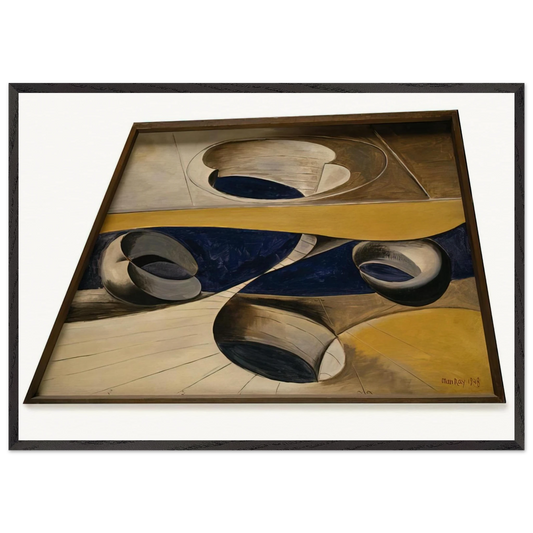 SHAKESPEAREAN EQUATION MEASURE FOR MEASURE - Man Ray Framed Art Print – Black Wooden Frame - Default Title - -Framed Art Print