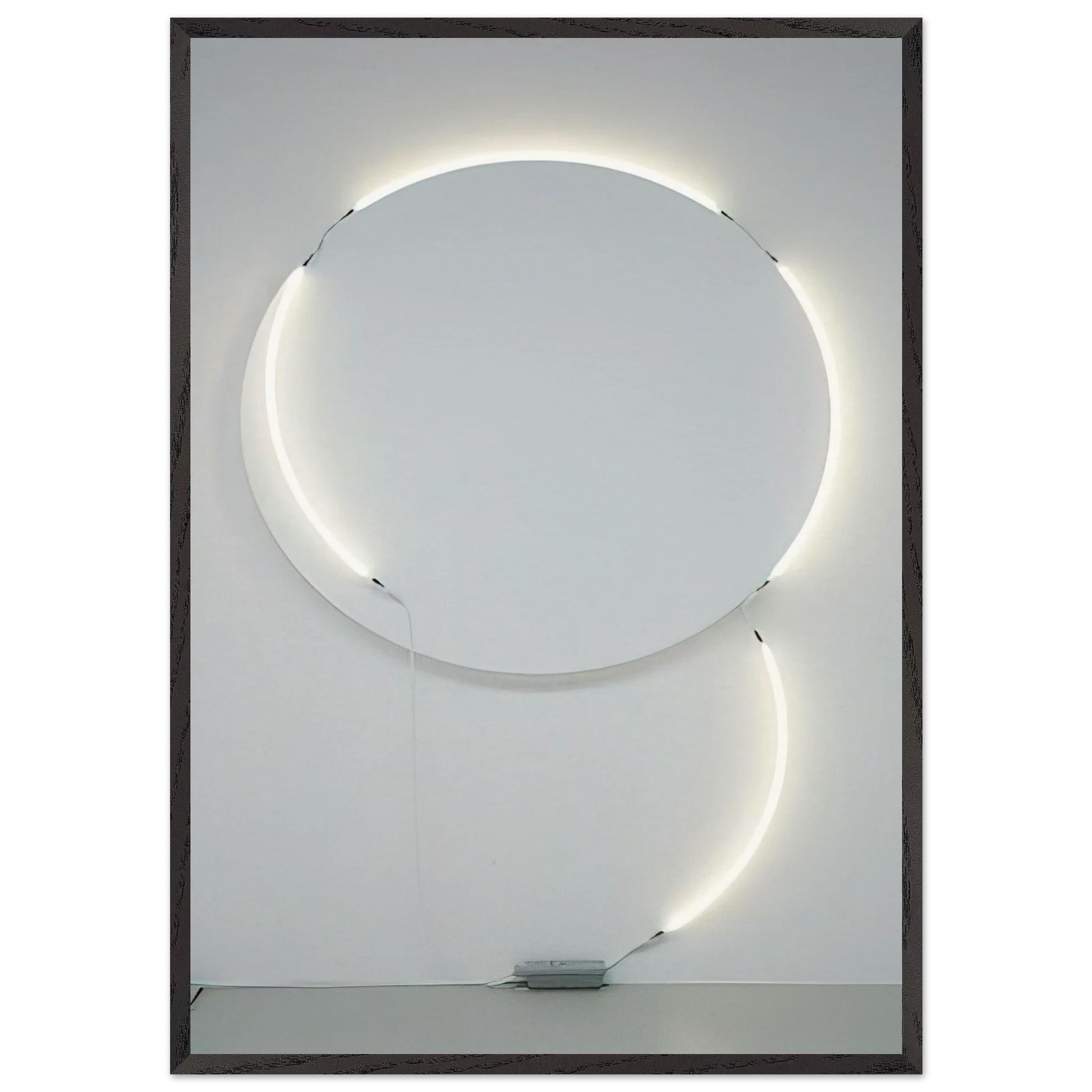 Stall No 5 - 2005 - Francois Morellet Framed Art Print – Black Wooden Frame - Default Title - -Framed Art Print