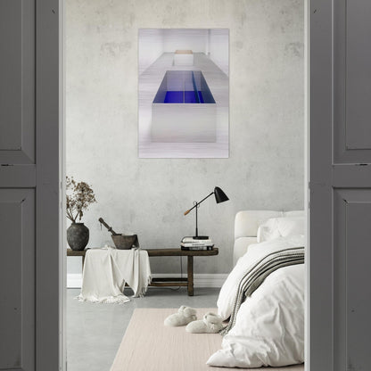 Untitled 89-6 Menziken - 1989 - Donald Judd Brushed Aluminum Print - 70x100 cm / 28x40 inches | Donald Judd Aluminum Print | Donald Judd Prints