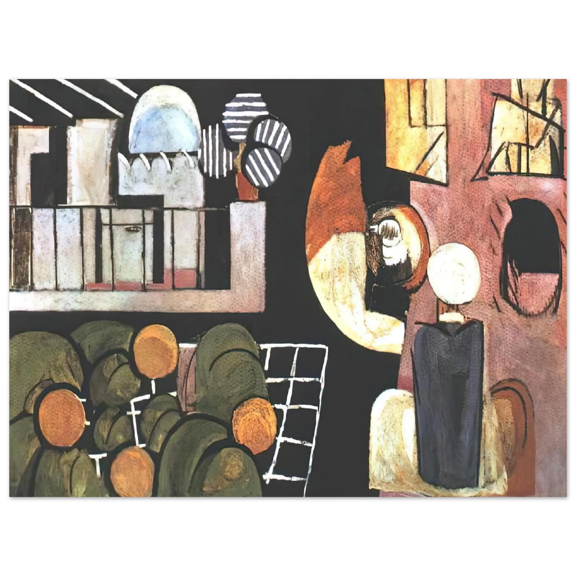 Henri Matisse - THE MORACCANS 1916 Fine Art Poster - Default Title