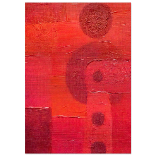 Deshabitados #101 - Pedro Coronel Brushed Aluminum Print - 70x100 cm / 28x40 inches | Pedro Coronel Aluminum Print | Pedro Coronel Prints