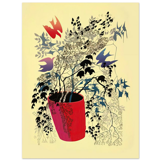 Eyvind Earle - Red Barrell Fine Art Poster - Default Title
