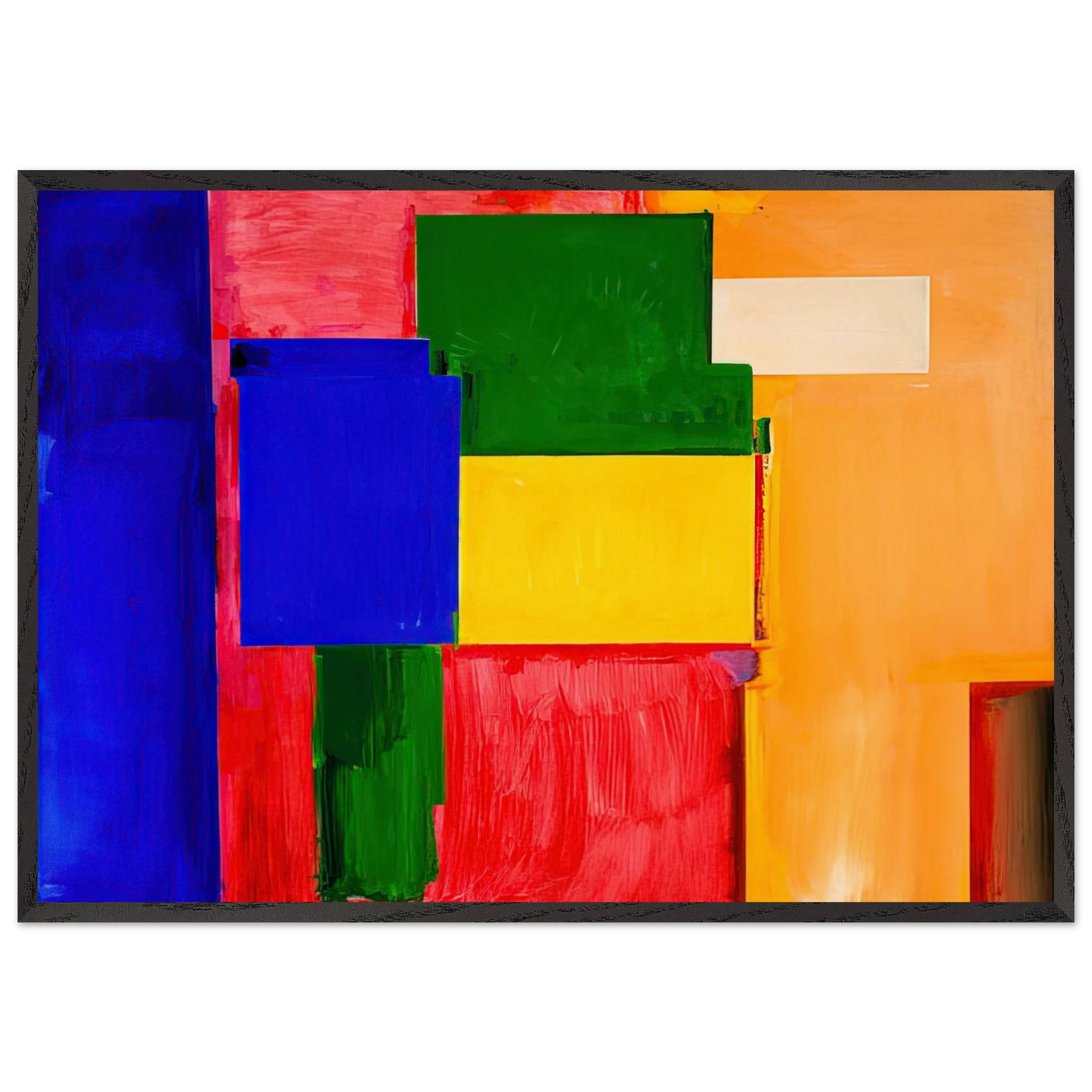 To Miz - Pax Vobiscum - Hans Hofmann Framed Art Print – Black Wooden Frame - Default Title - -Framed Art Print