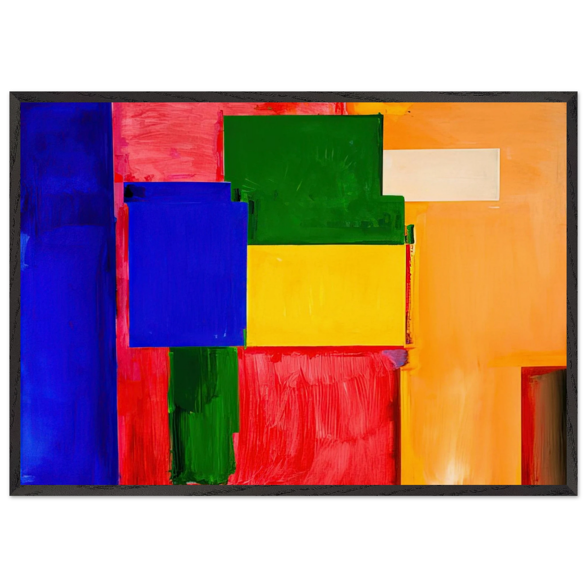 To Miz - Pax Vobiscum - Hans Hofmann Framed Art Print – Black Wooden Frame - Default Title - -Framed Art Print