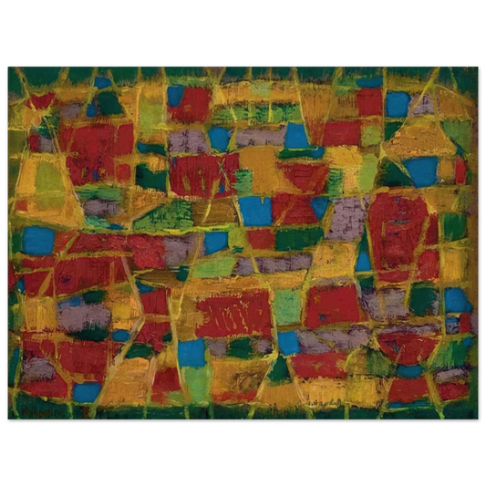 Alfred Manessier - Champs de blé - 1949 Fine Art Poster - Default Title