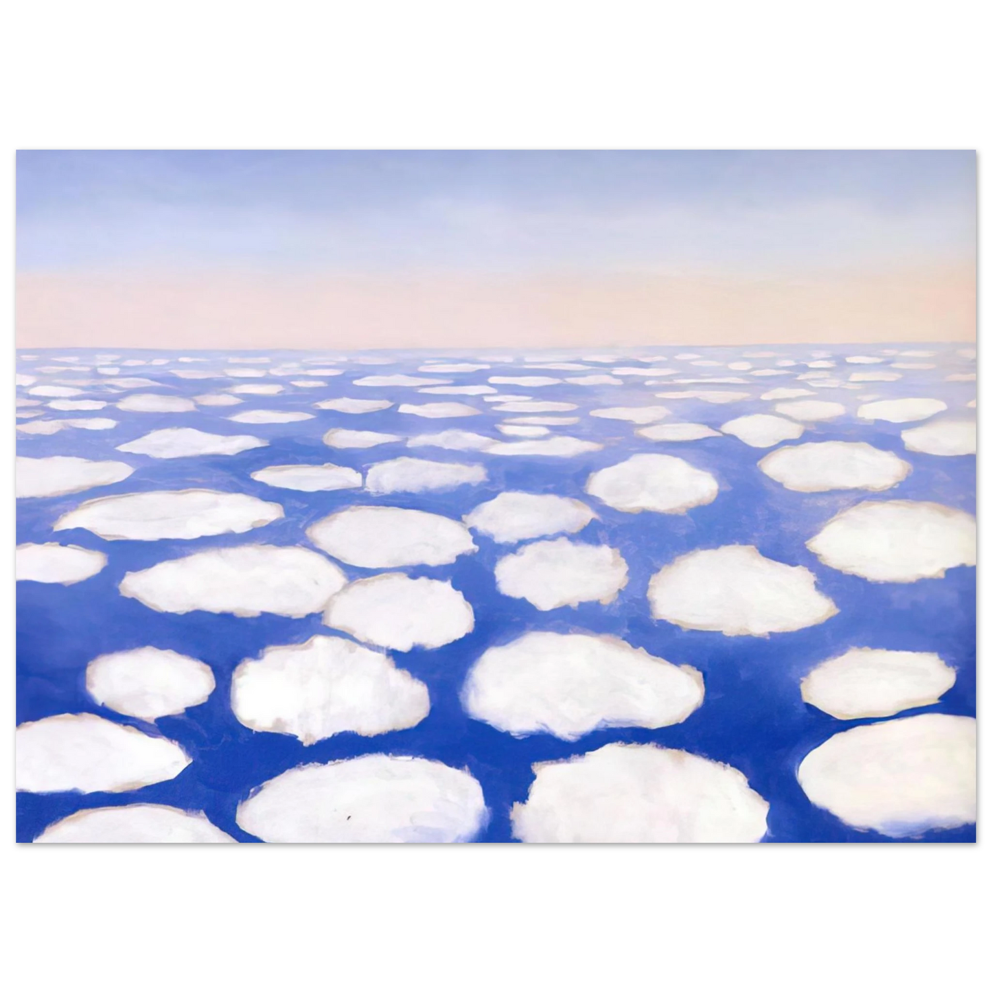 Georgia O'Keeffe - Above the Clouds I Fine Art Poster - 40x60 cm / 16x24 inches