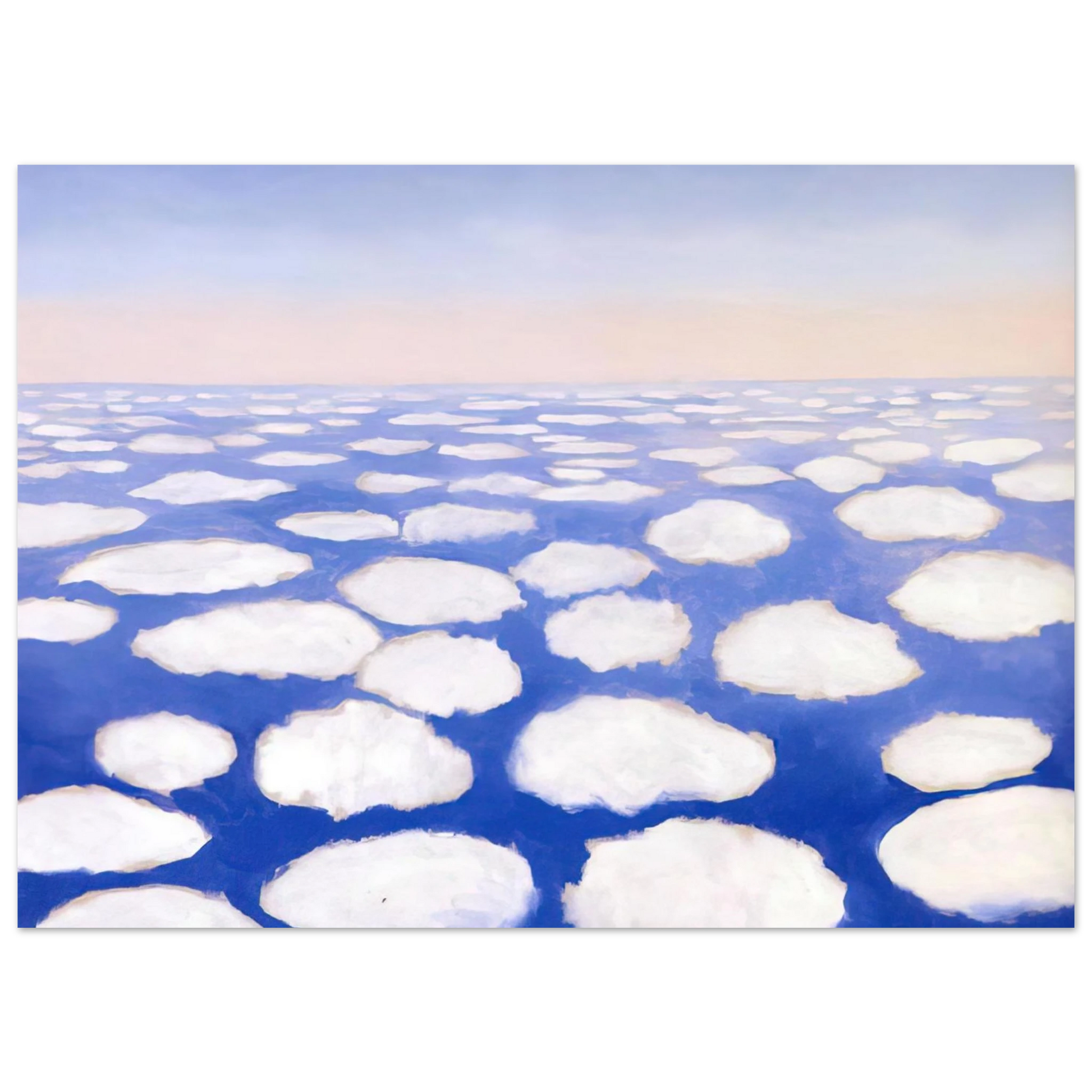 Georgia O'Keeffe - Above the Clouds I Fine Art Poster - 40x60 cm / 16x24 inches