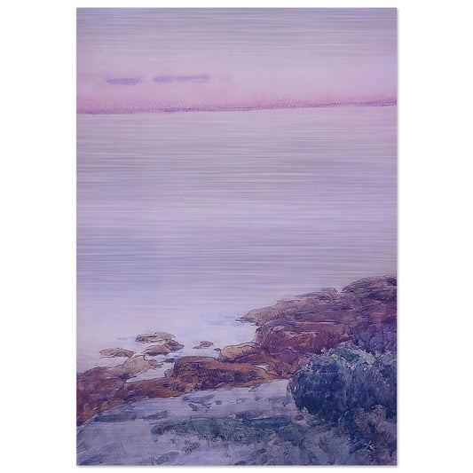 Isles of Shoals - Childe Hassam Brushed Aluminum Print - 70x100 cm / 28x40 inches | Childe Hassam Aluminum Print | Childe Hassam Prints