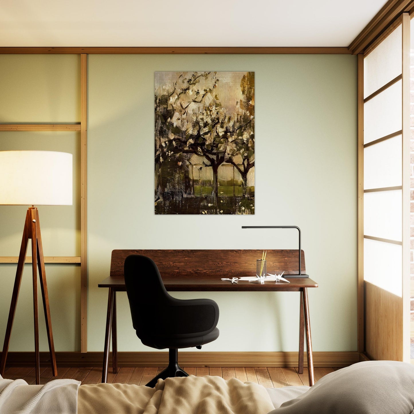 Alberi - Piet Mondrian Brushed Aluminum Print - 70x100 cm / 28x40 inches | Piet Mondrian Aluminum Print | Piet Mondrian Prints