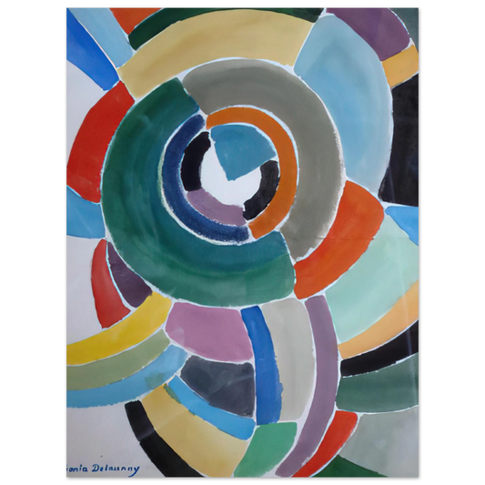 Sonia Delaunay - ORFIZME Fine Art Poster - Default Title