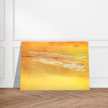Spirit in the Sky - 1969 - Ronnie Landfield Brushed Aluminum Print - 70x100 cm / 28x40 inches | Ronnie Landfield Aluminum Print | Ronnie Landfield Prints