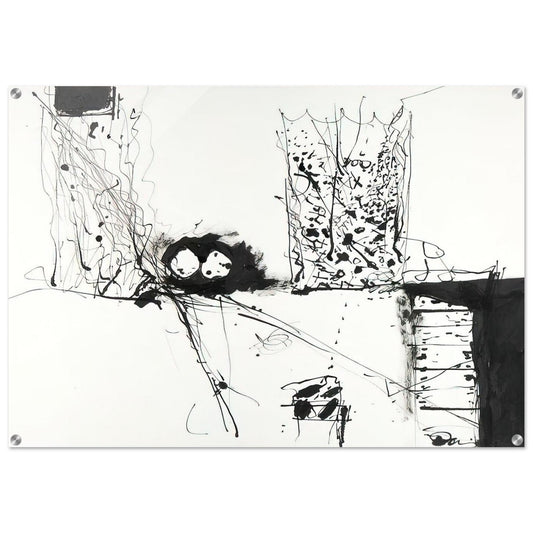 Tree House - 1981 - Gene Davis Acrylic Print - 70x100 cm / 28x40″ inches