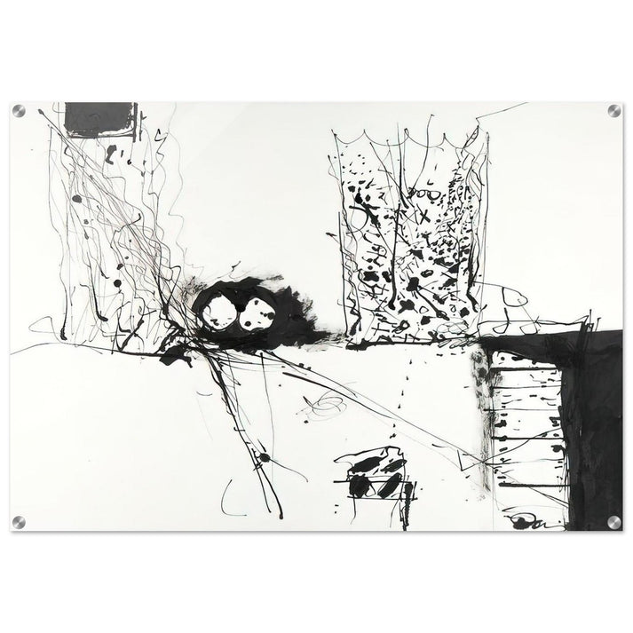 Tree House - 1981 - Gene Davis Acrylic Print - 70x100 cm / 28x40″ inches