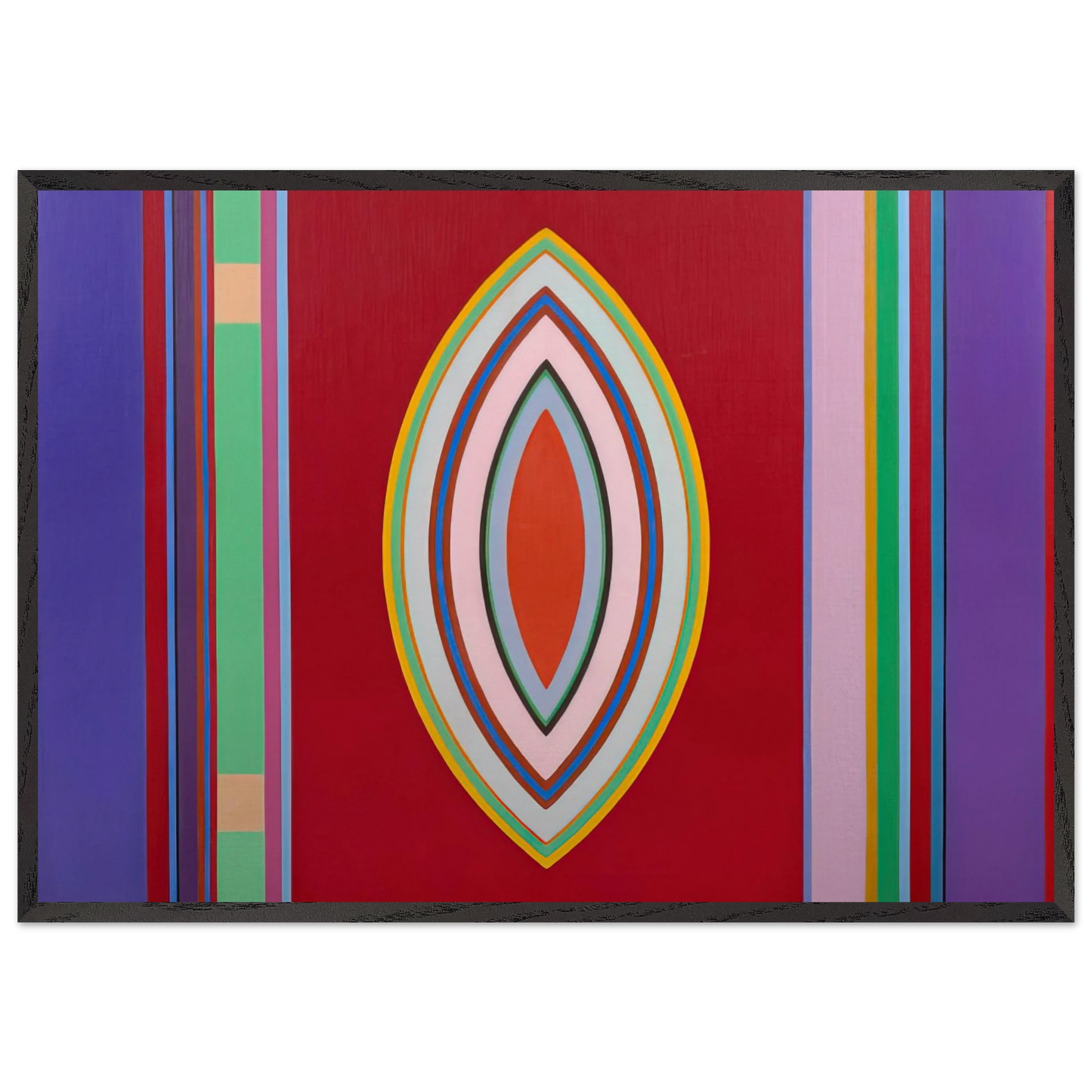 Sidon No 3 - 1965 - John Ferren Framed Art Print – Black Wooden Frame - Default Title - -Framed Art Print