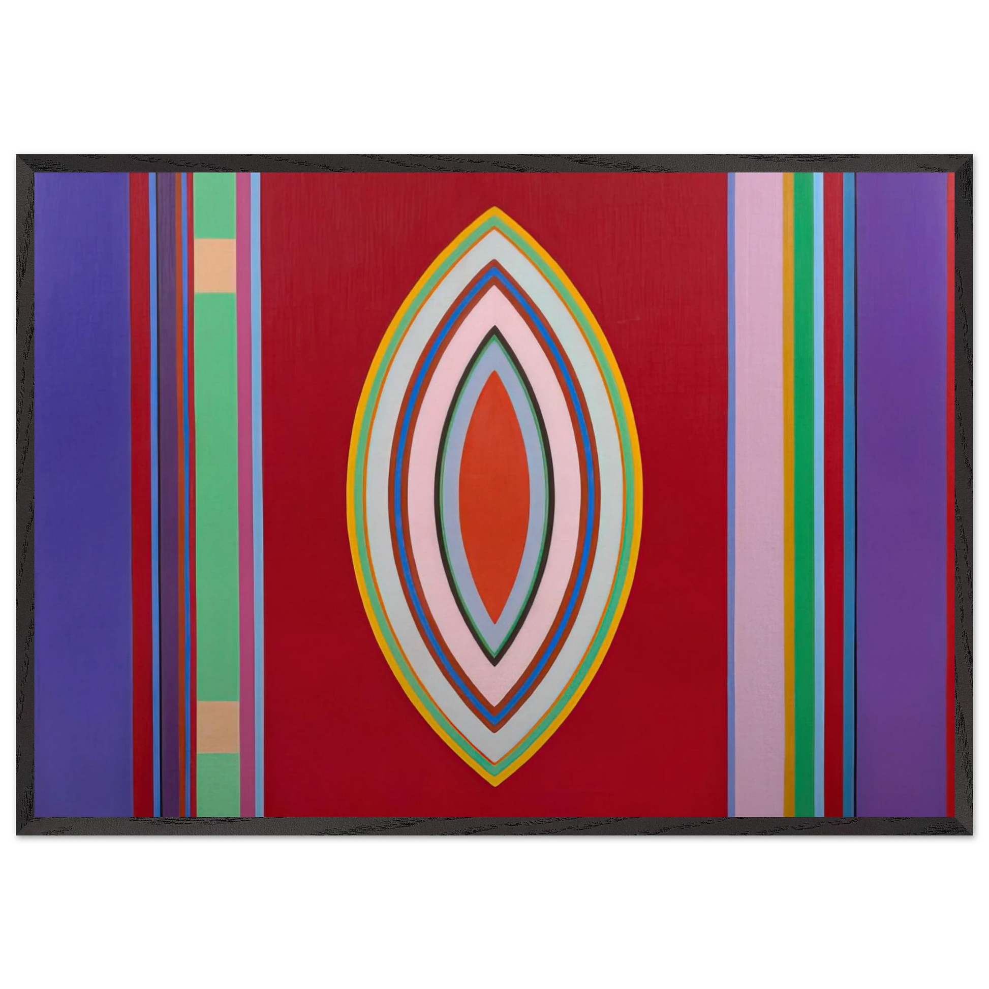 Sidon No 3 - 1965 - John Ferren Framed Art Print – Black Wooden Frame - Default Title - -Framed Art Print