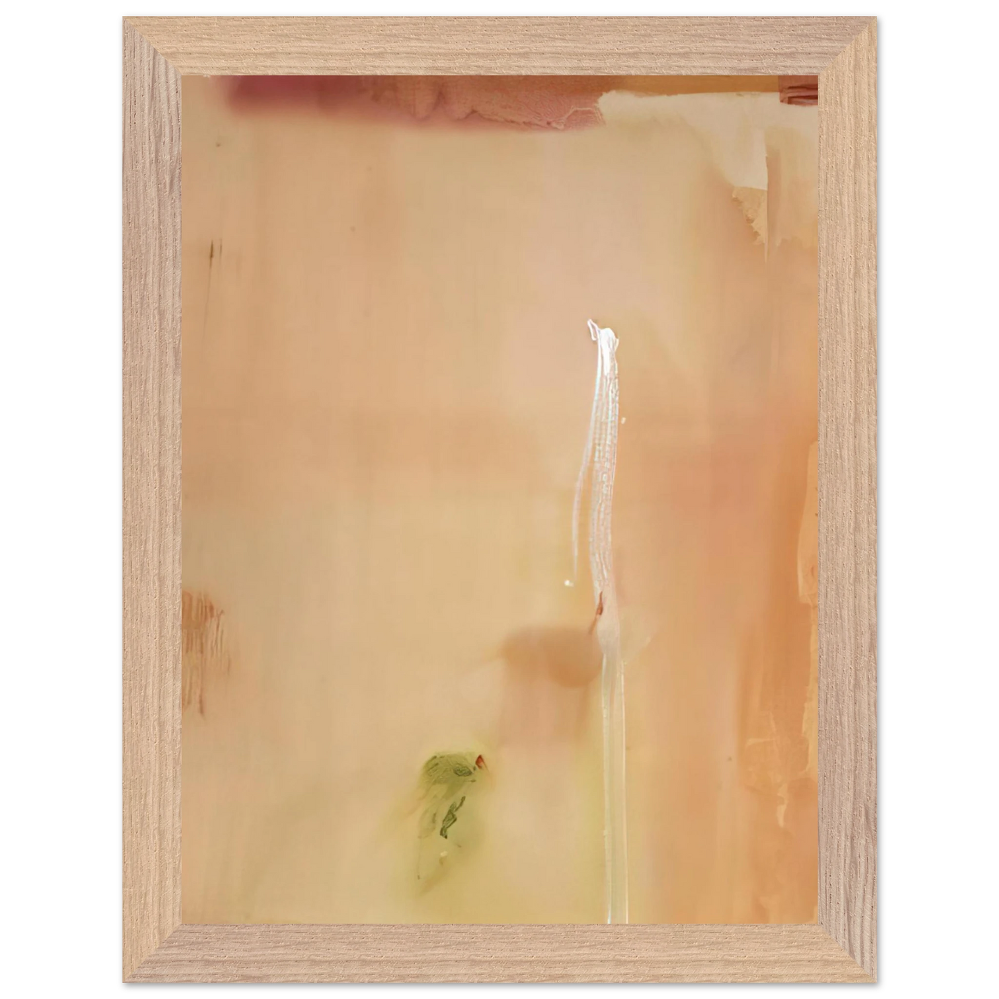 Helen Frankenthaler - Dawn Stroke - 1977 Wall art - 40x50 cm / 16x20 inches - Premium Wooden Framed Poster With Fine Art Paper - Wood frame