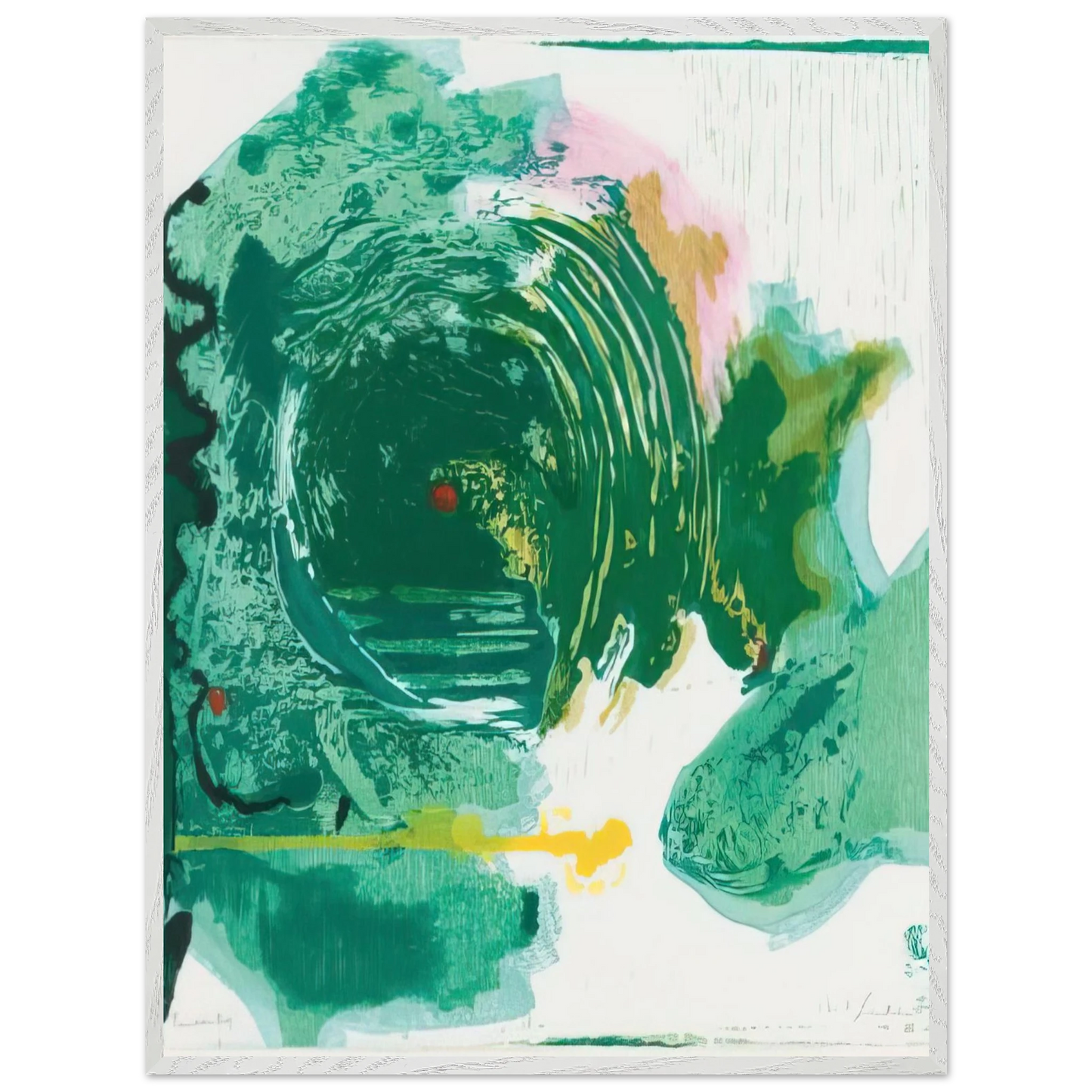 Helen Frankenthaler - Radius - 1993 Wall art - A3 (29.7 x 42  cm) - Fine Art Poster - -