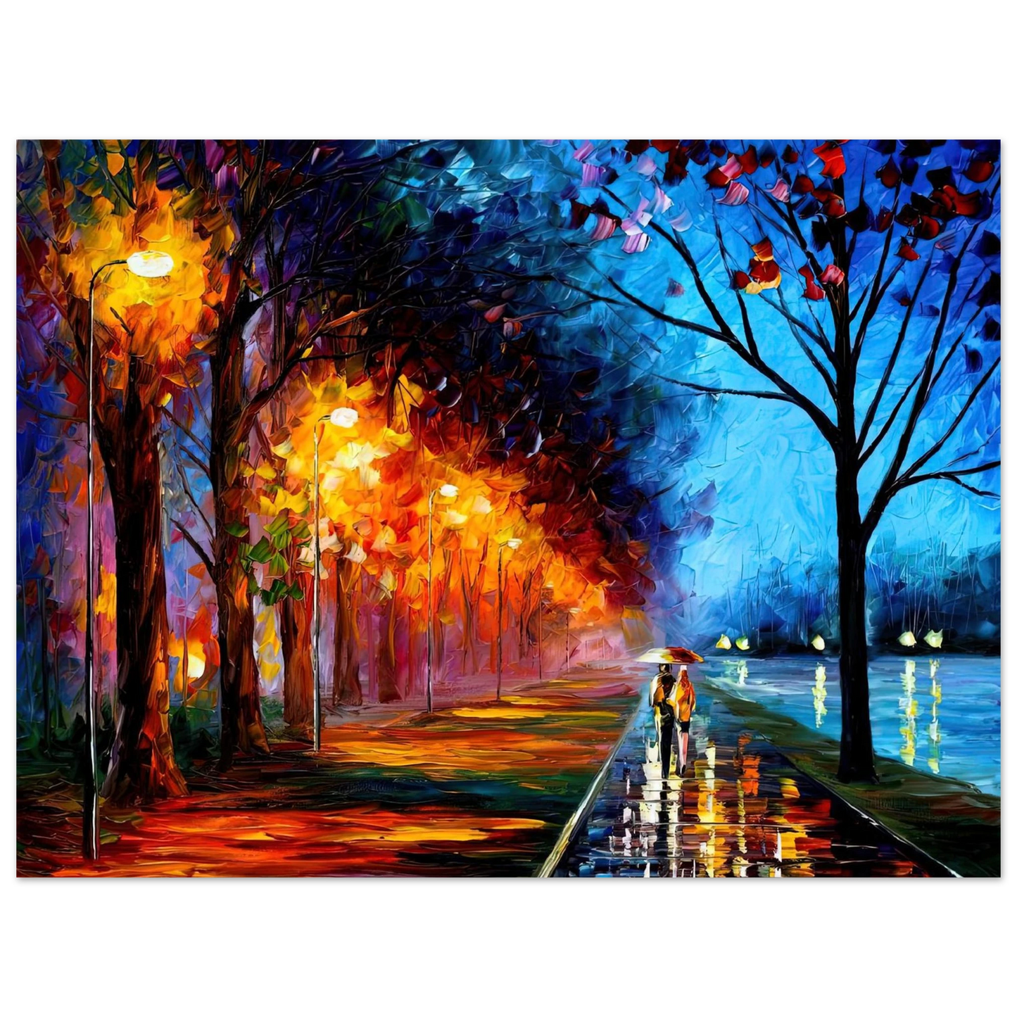 Leonid Afremov - Leonid Afremov Fine Art Poster - 13x18 cm / 5x7 inches