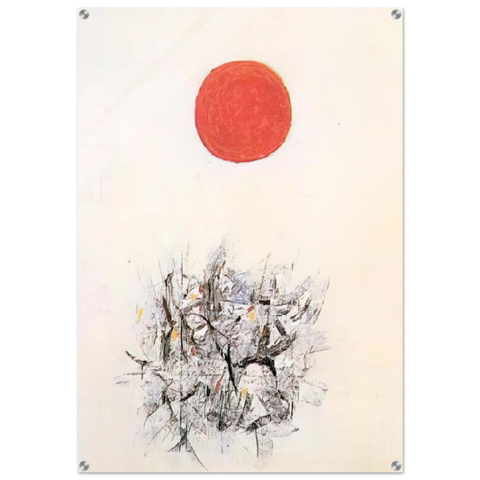 Brink - 1959 - Adolph Gottlieb Acrylic Print - 70x100 cm / 28x40″ inches | Adolph Gottlieb Wall Art | Adolph Gottlieb Prints