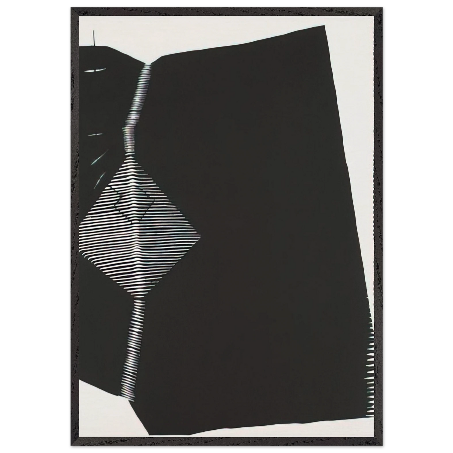 Untitled - 1966 N3 - Gego Framed Art Print – Black Wooden Frame - Default Title - -Framed Art Print