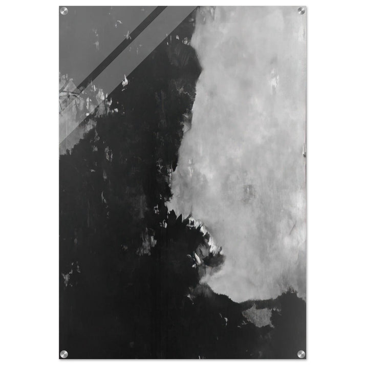 Untitled Black Painting - 1950 - Edward Corbett Acrylic Print - 70x100 cm / 28x40″ inches | Edward Corbett Wall Art | Edward Corbett Prints