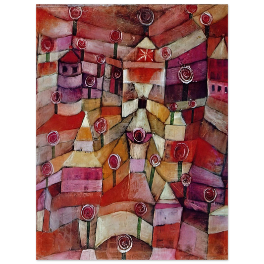 Paul Klee - ROSE GARDEN 1920 Fine Art Poster - Default Title