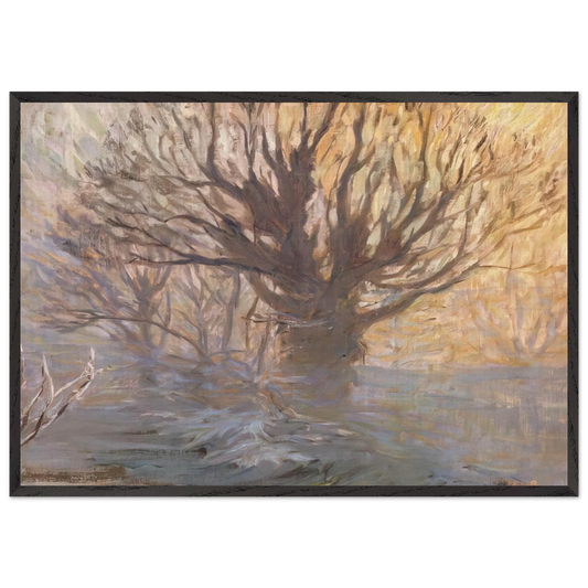 The Tree N2 - Frantisek Kupka Framed Art Print – Black Wooden Frame - Default Title - -Framed Art Print
