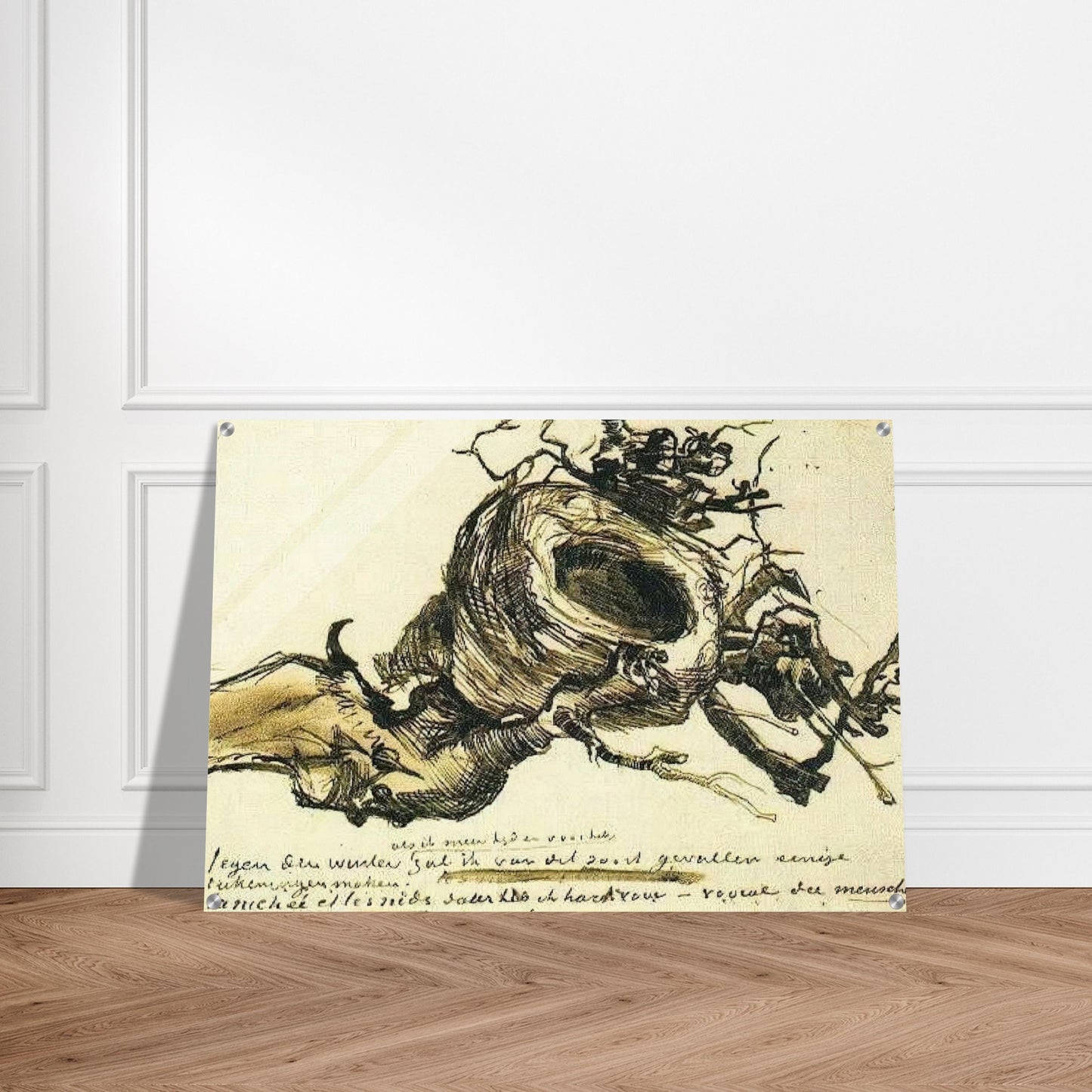 Bird's Nest - Vincent van Gogh Acrylic Print - 70x100 cm / 28x40″ inches