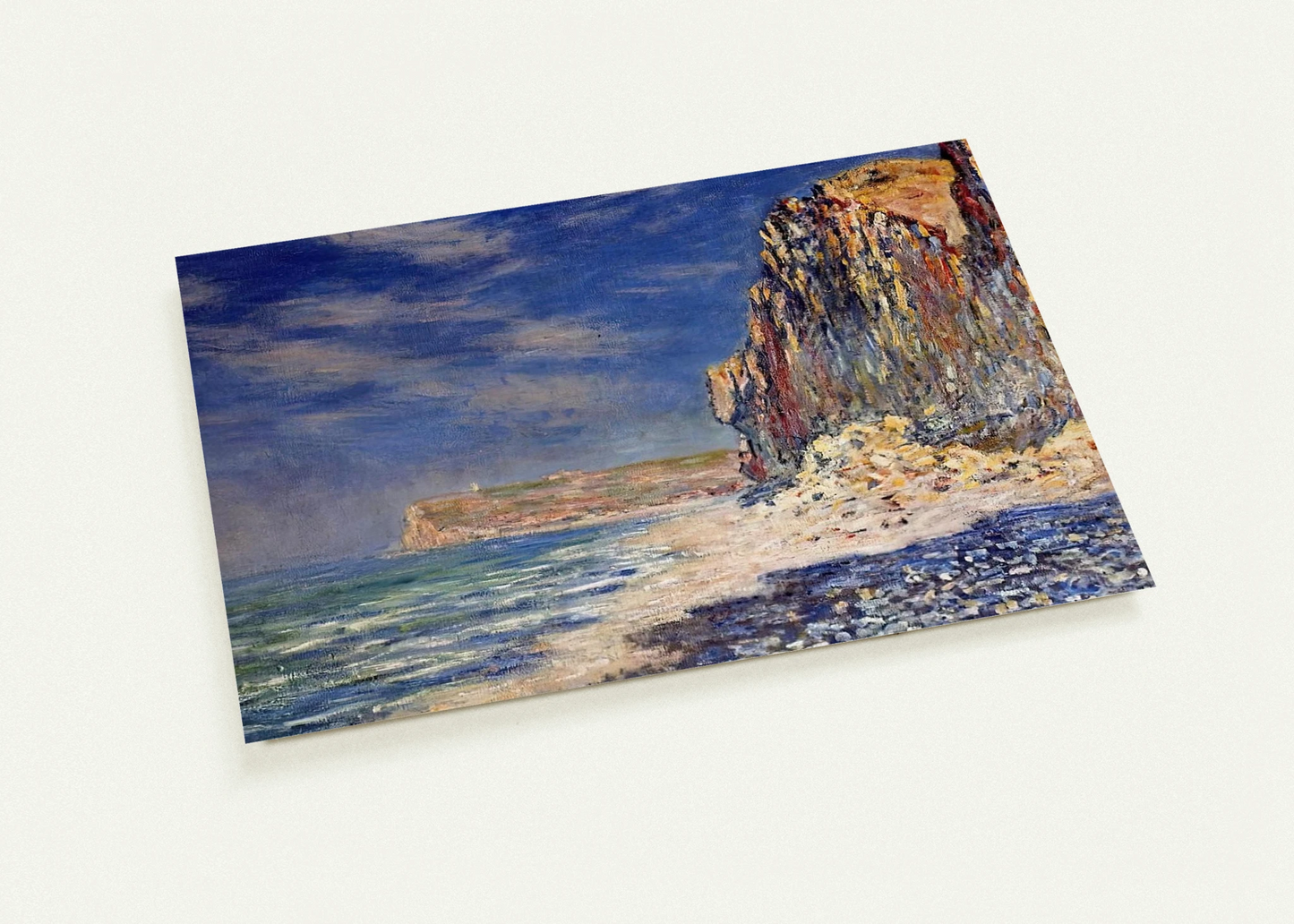 Cliff near Fecamp By claude monet Pack of 10 Post Cards | claude monet Post Cards | A6 (10.5 x 14.8 cm) - 4.1 x 5.8 inches
