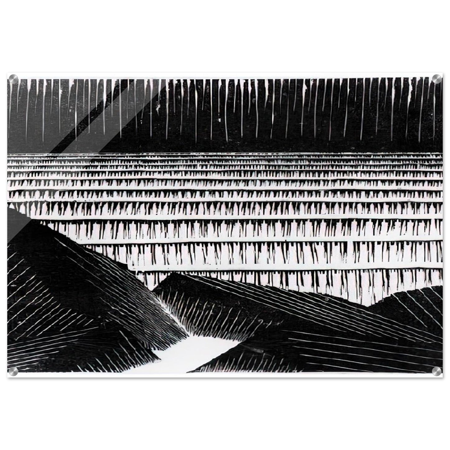 ESCHER (4) - MC Escher Acrylic Print - 70x100 cm / 28x40″ inches | MC Escher Wall Art | MC Escher Prints