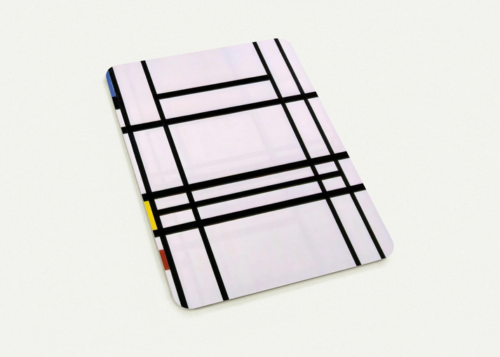 Composition No.10 By Piet Mondrian Pack of 10 Post Cards | Piet Mondrian Post Cards | A6 (10.5 x 14.8 cm) - 4.1 x 5.8 inches
