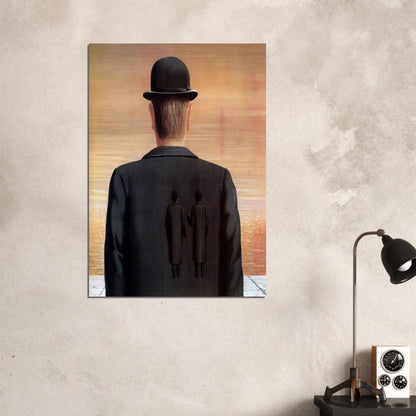 THE SPIRIT OF ADVENTURE 1962 - Rene Magritte Brushed Aluminum Print - 70x100 cm / 28x40 inches | Rene Magritte Aluminum Print | Rene Magritte Prints