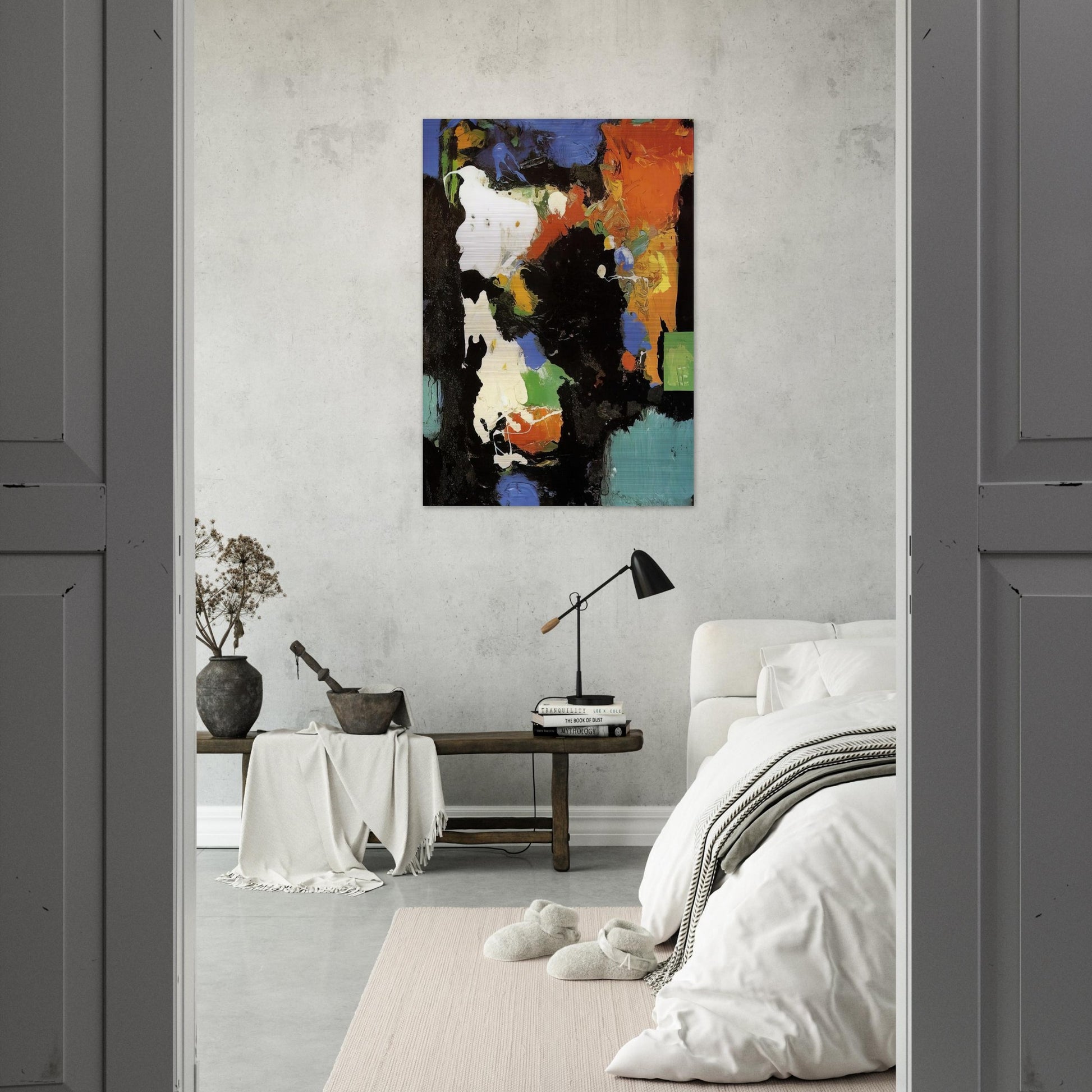 The Conjurer - Hans Hofmann Brushed Aluminum Print - 70x100 cm / 28x40 inches | Hans Hofmann Aluminum Print | Hans Hofmann Prints
