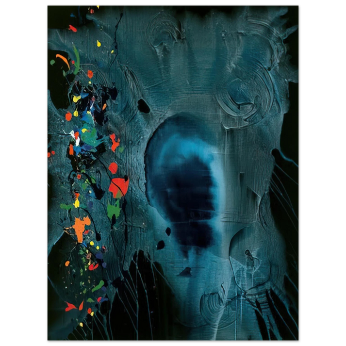 John Hoyland - Love and Grief 5.4.006 - 2006  75x100 cm / 30x40inches Fine Art Poster