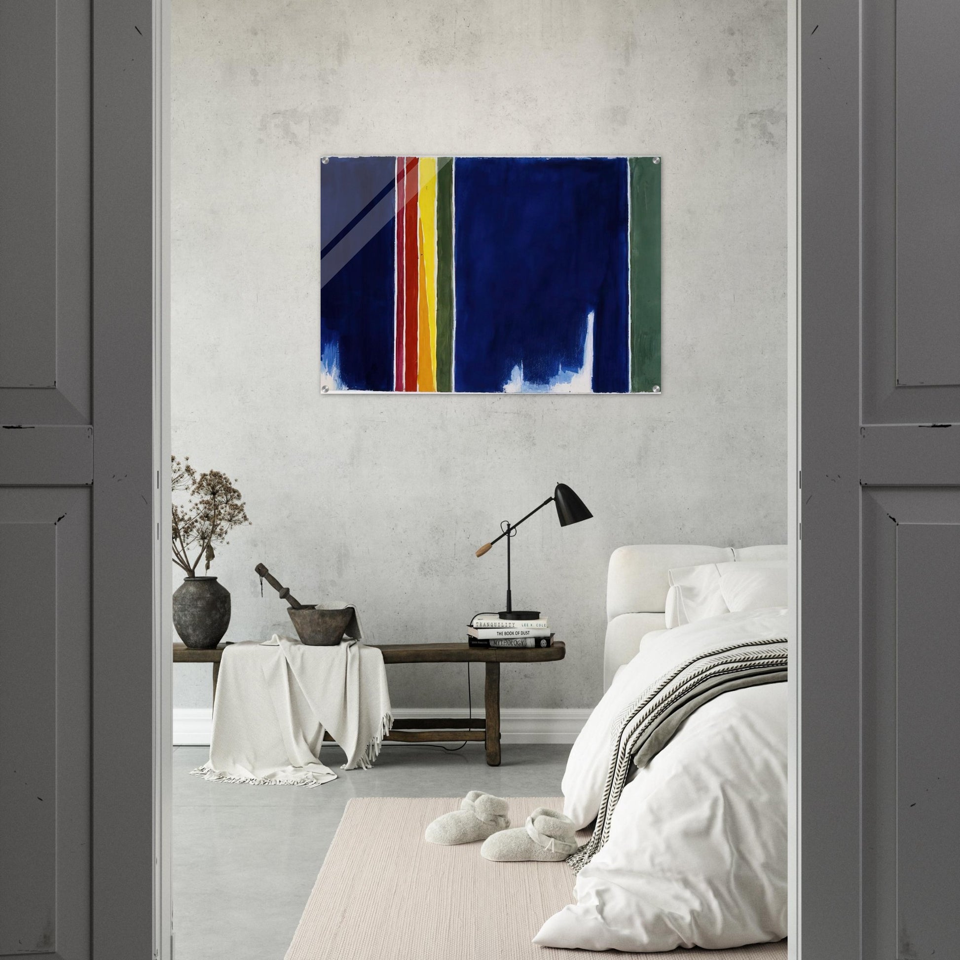 ATMOSPHERIC EFFECTS I 1970 - Alma Woodsey Thomas Acrylic Print - 70x100 cm / 28x40″ inches | Alma Woodsey Thomas Wall Art | Alma Woodsey Thomas Prints