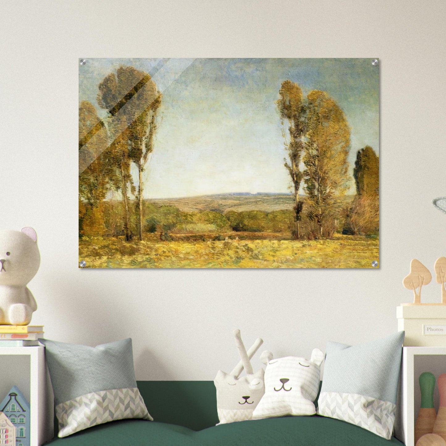 Golden Afternoon - Childe Hassam Acrylic Print - 70x100 cm / 28x40″ inches