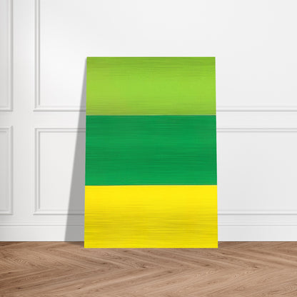 Train Landscape - Ellsworth Kelly Brushed Aluminum Print - 70x100 cm / 28x40 inches | Ellsworth Kelly Aluminum Print | Ellsworth Kelly Prints