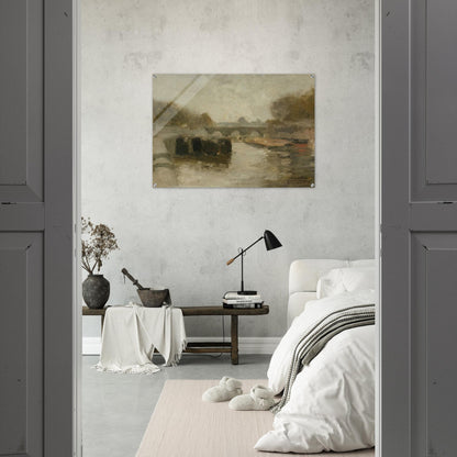 LE PONT 1895 - Henri Matisse Acrylic Print - 70x100 cm / 28x40″ inches