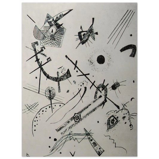 Wassily Kandinsky - SMALL WORLDS XI 1922 Fine Art Poster - Default Title