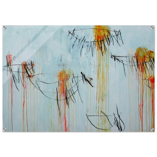 Lepanto, Part II - Cy Twombly Acrylic Print - 70x100 cm / 28x40″ inches | Cy Twombly Wall Art | Cy Twombly Prints