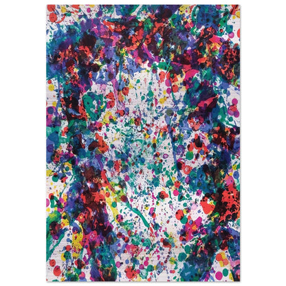 Dewy Unicorn - Sam Francis Brushed Aluminum Print - 70x100 cm / 28x40 inches | Sam Francis Aluminum Print | Sam Francis Prints