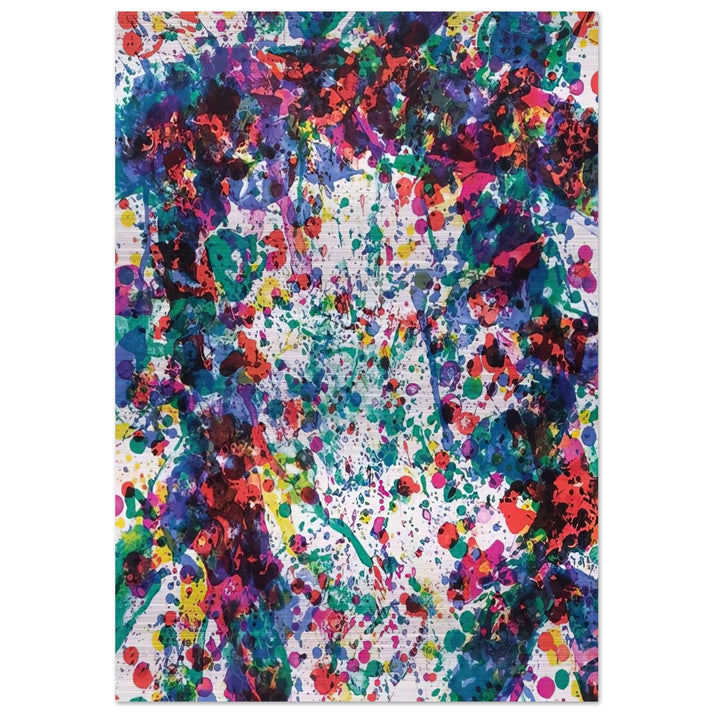 Dewy Unicorn - Sam Francis Brushed Aluminum Print - 70x100 cm / 28x40 inches | Sam Francis Aluminum Print | Sam Francis Prints