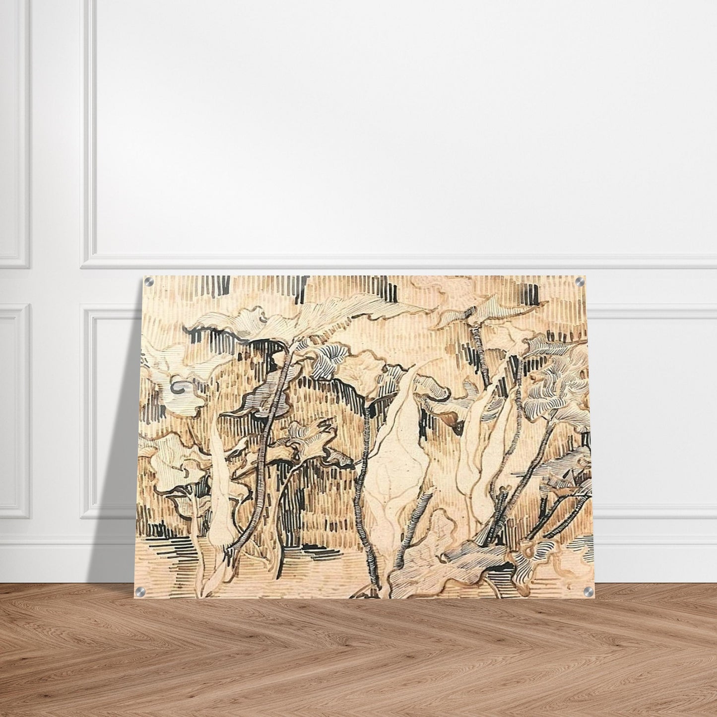 Arums - Vincent van Gogh Acrylic Print - 70x100 cm / 28x40″ inches