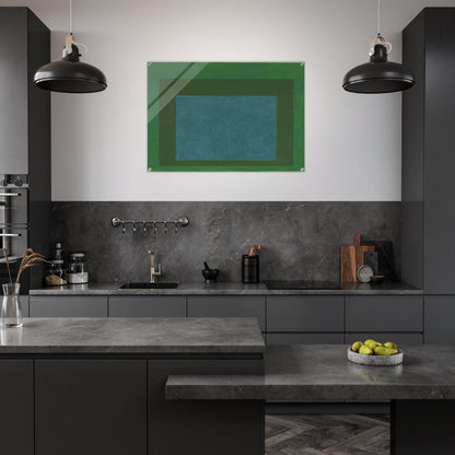 HOMAGE TO THE SQUARE 1963 - Josef Albers Acrylic Print - 70x100 cm / 28x40″ inches | Josef Albers Wall Art | Josef Albers Prints